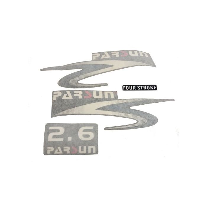 Top Cowling Sticker For 2.6Hp Parsun Engines - Paf2.6-07000000