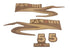 5Hp Parsun Top Cowling Sticker Paf6-08000000-5 - Durable & Stylish