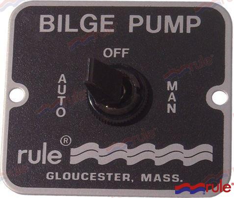 PANEL SWITCH 12/24V 20A | RU45 | PUMPS | RULE