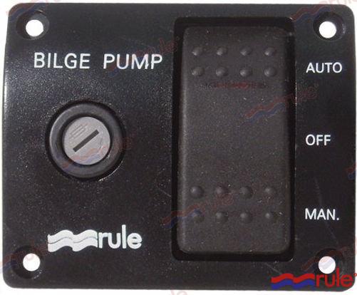 PANEL SWITCH 12V 20A | RU43 | PUMPS | RULE