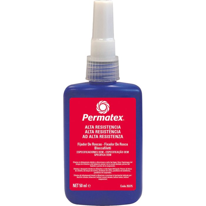 Hs Red Fixer 50Ml | Per35375 | Strong Adhesive For Extreme Temperatures