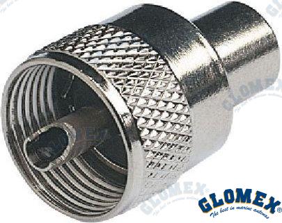 PL259 CONNECTOR FOR RG58 | GLORA132 | VHF | GLOMEX