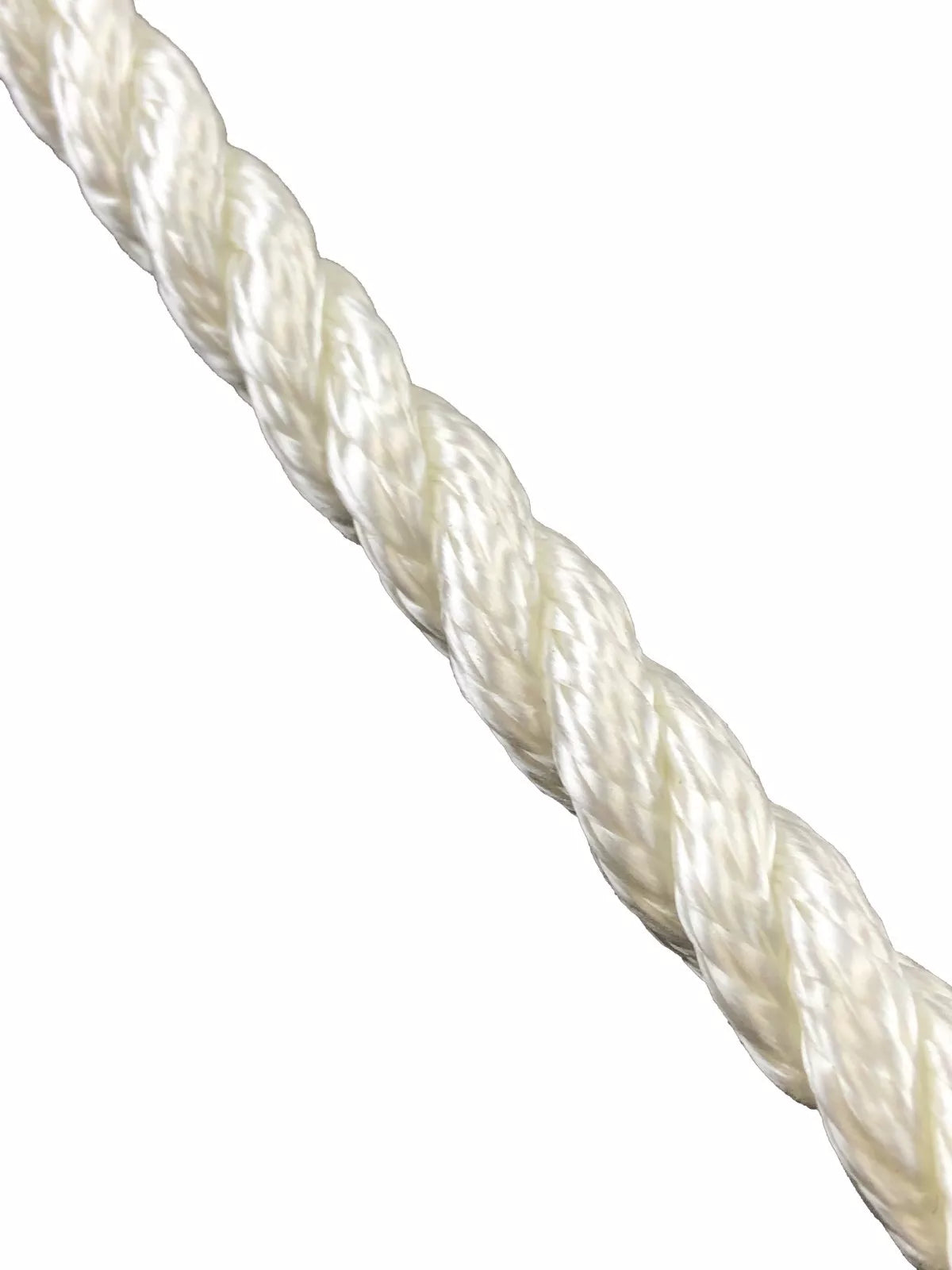 Durable 26Mm Polyester Rope - 110M, White - Pol1109042126