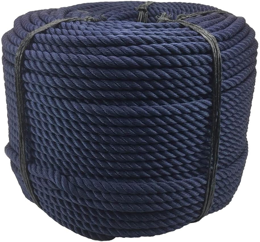 12Mm Blue Polyester Rope 165M | Pol1266042912 | 2520Kg Load Capacity