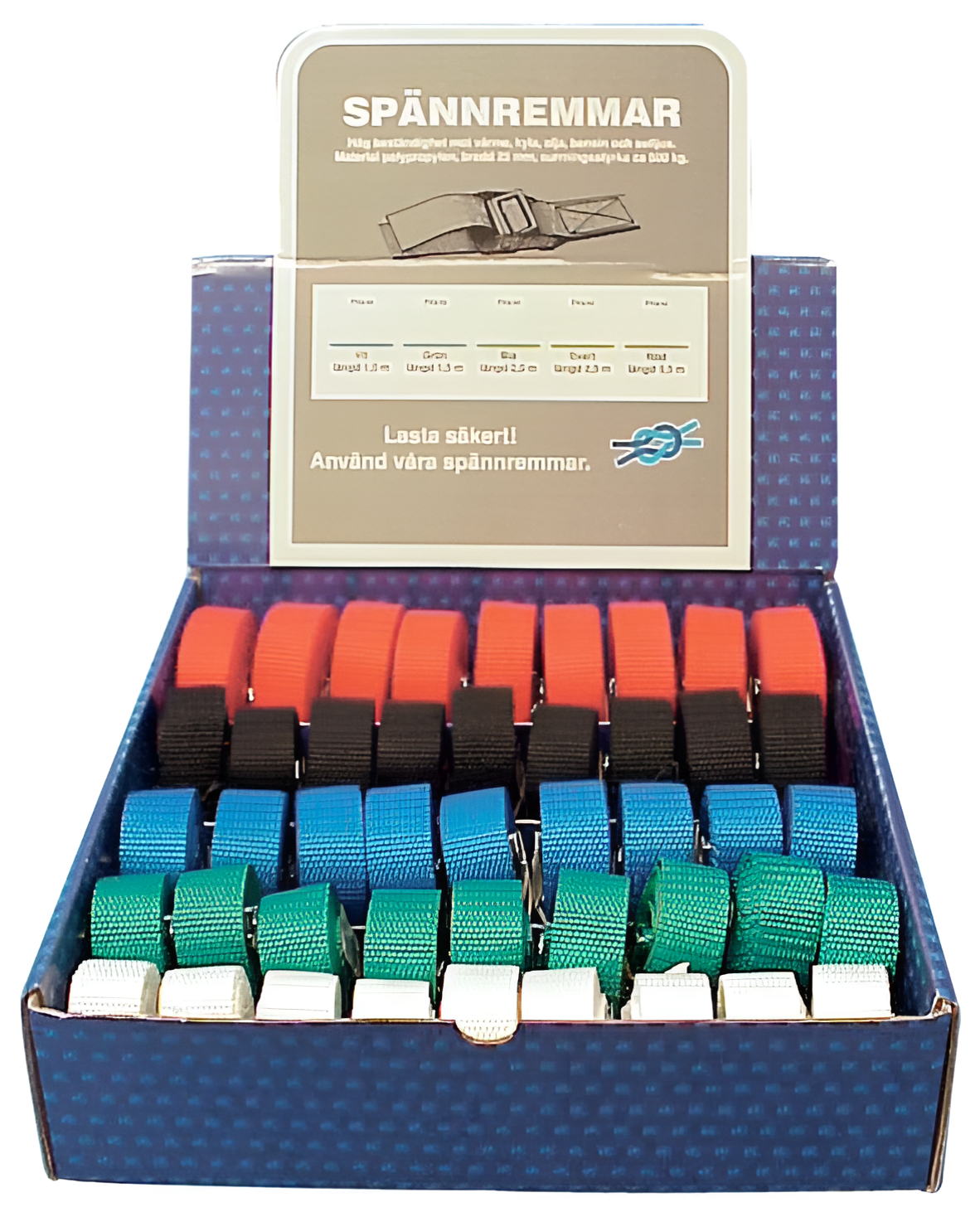 45-Piece Rope Assortment | Pol3000040006 | Durable Poly Ropes