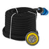 Fender Rope 12Mm X 3M Black (2 Pack) | Pol3700241030 | Durable Marine Rope