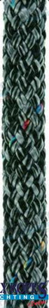 POLY-BRAID-32 10MM. GREY/BLACK (110 M) | POL2081812110 | ROPES | POLY ROPES