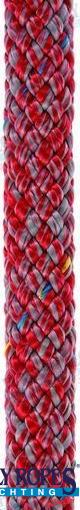 POLY-BRAID-32 10MM. GREY/RED (110 M) | POL2082812110 | ROPES | POLY ROPES