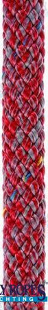 POLY-BRAID-32 10MM. GREY/RED (110 M) | POL2082812110 | ROPES | POLY ROPES