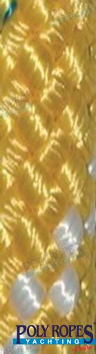 POLY-BRAID-32 COLOR 8MM. YELLOW (150 M) | POL2249812608 | ROPES | POLY ROPES