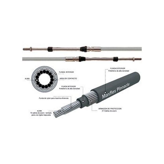 Engine Control Cable 3300S Ss 24" - Pre6300S24 - Durable Performance