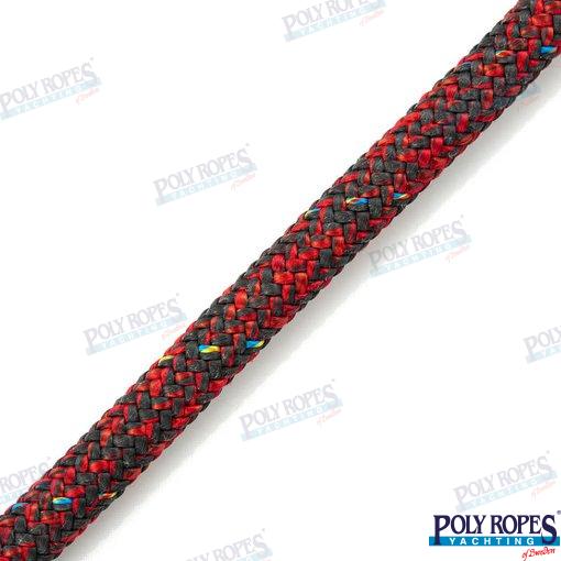 PRORACE ONE BLACK/RED 10 MM (M) | POL2012620010 | ROPES | POLY ROPES