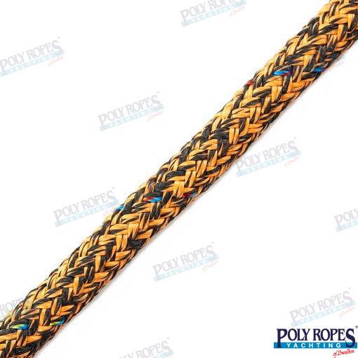 PRORACE ONE NEGRO/AMARILLO 10 MM (M) | POL2014620010 | ROPES | POLY ROPES