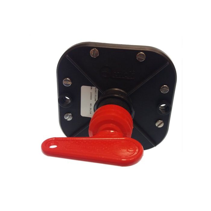 Bipolar Battery Disconnector 120A Black | Qus12Nb For Winches