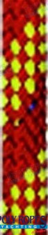 RACING-2002 3MM. RED/YELLOW (100 M) | POL2224912030 | ROPES | POLY ROPES