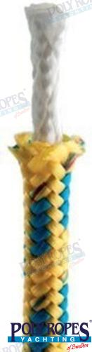 RACING- 2002 4MM. YELLOW/BLUE (100 M) | POL2246912040 | ROPES | POLY ROPES