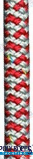 RACING 4004 4MM. GREY/RED (100 M) | POL2282952004 | ROPES | POLY ROPES