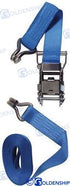 RATCHET TIE S.S. 1,5" - BLUE - 6 M | GS76124 | TRAILERS | GOLDENSHIP