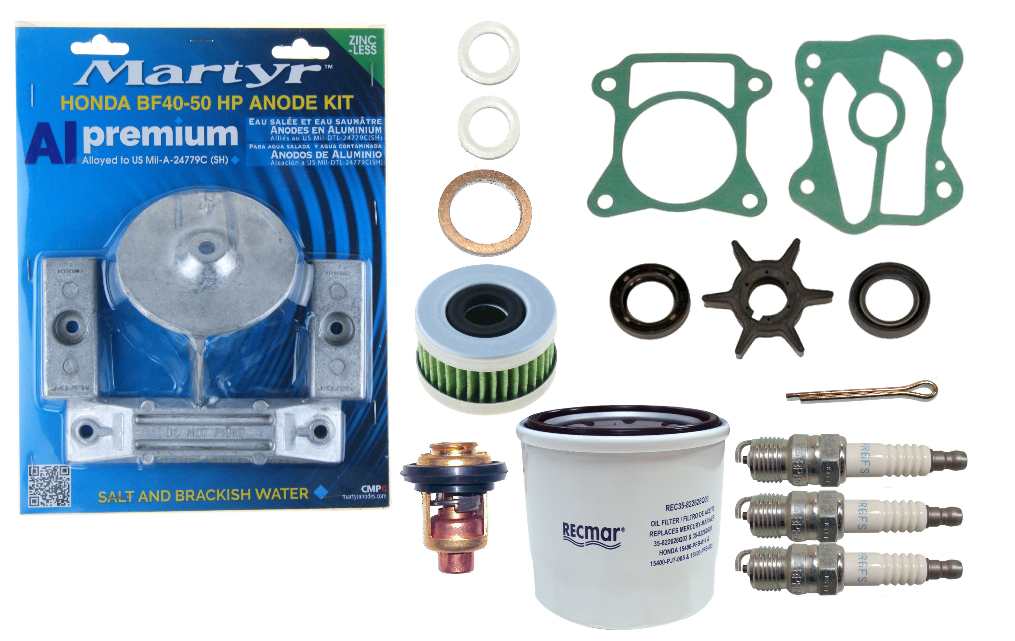 Honda Maintenance Kit Rec06211-Zz5-505 For Bf40D Bf50D Engines