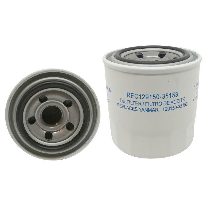 Yanmar Oil Filter Rec129150-35153 For 2Jh2-Dte, 3Jh25A, 4Jh Models