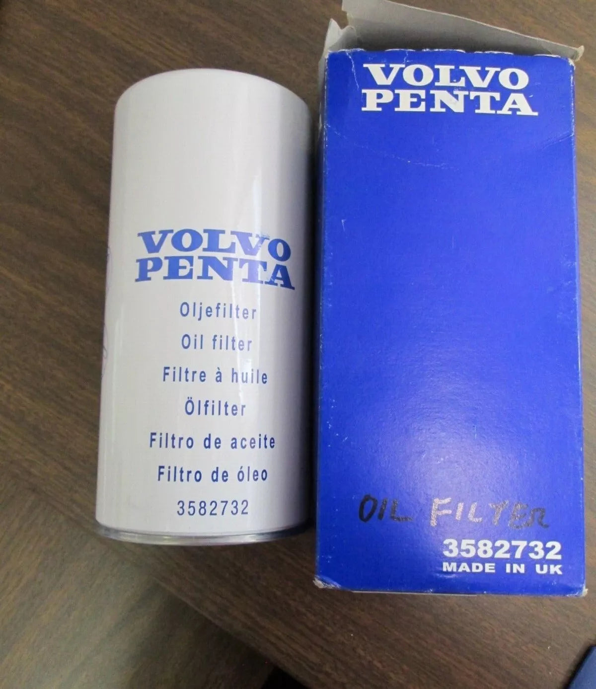 Volvo Penta Oil Filter Rec3582732 - High Performance & Reliable