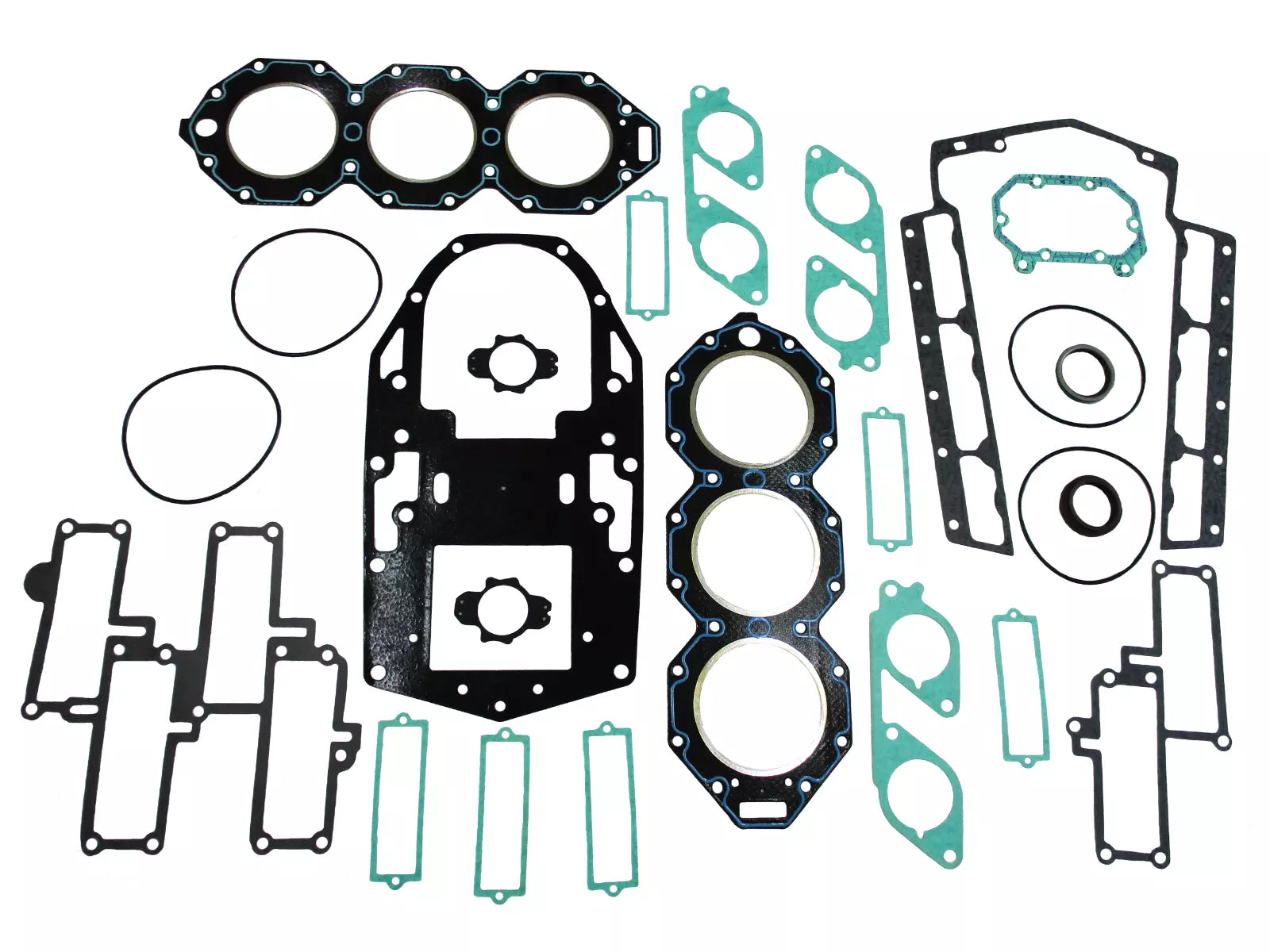 Bombardier Powerhead Gasket Set Rec437725 For 200-250 Hp Engines