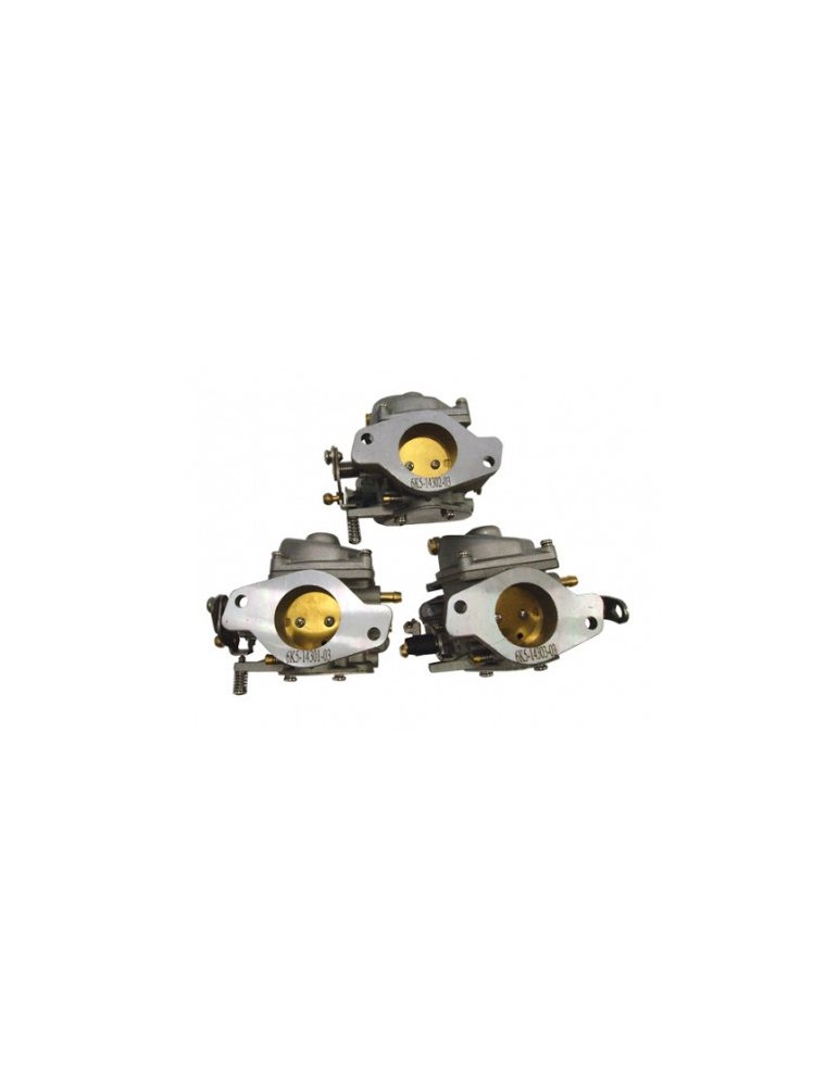 Yamaha Carburetor Set Of 3 | Model 6K5-14301-03 | Rec6K5-14301-03