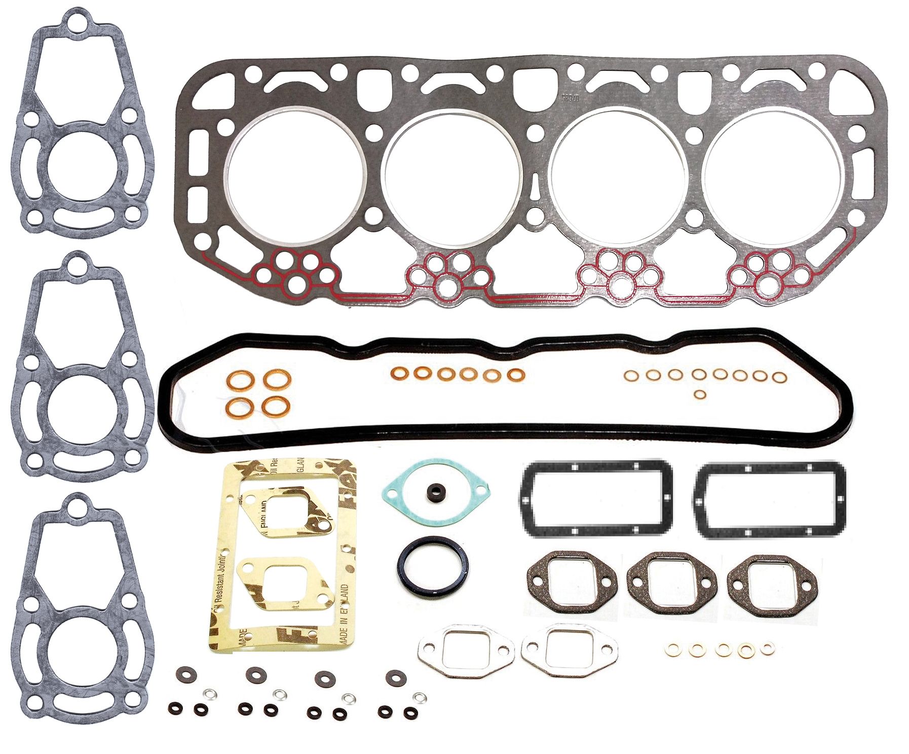 Volvo Penta Decarb Gasket Set Rec876417 For Aqd21A/B Md21A/B Engines