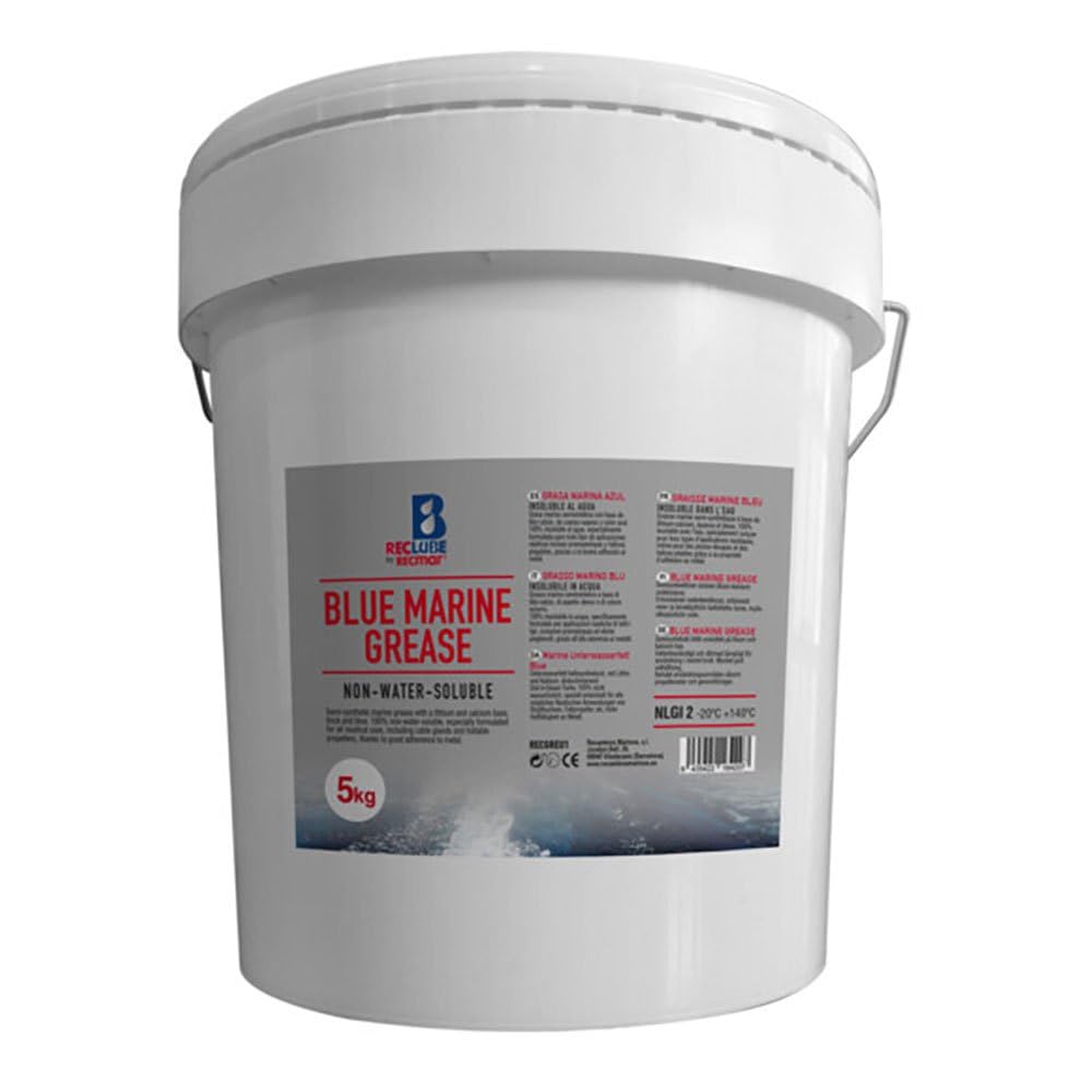 High-Performance Blue Grease Lubricant Recgreu1 - 5.18 Kg