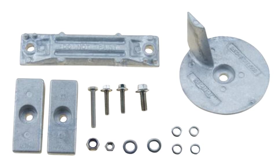 Recmar Aluminium Anodes Kit Reckith40-50Al For Marine Protection