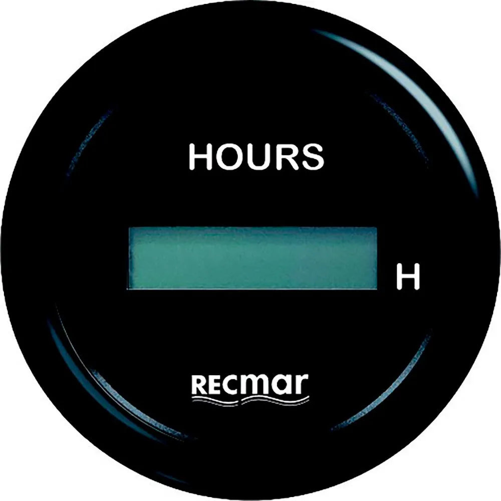 Recky39201 Hourmeter Black - Precision Instrumentation Device