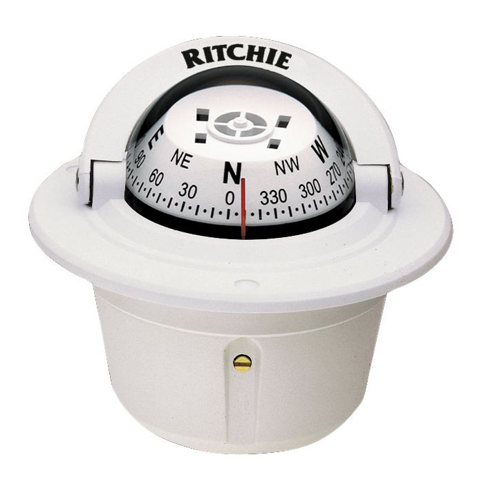 Ritchie Compass F-50 White | Ritf-50W | Reliable Navigation Tool