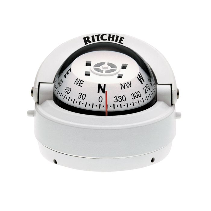 Ritchie Navigation Compass S-53 White | Rits-53W | Precision Tool