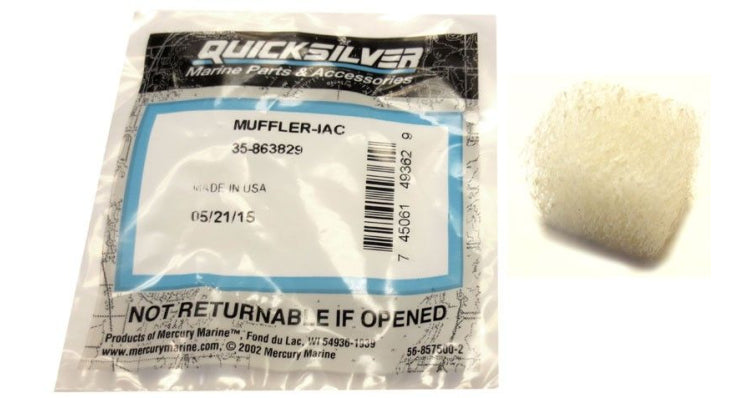 Mercruiser Muffler-Iac Rm35-863829 | Original Engine Part For Quiet Performance