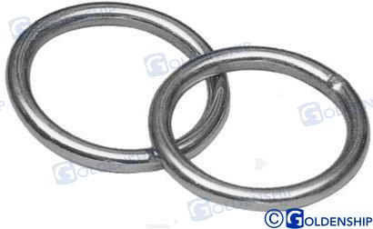 ROUND RING, WELDED 10X100MM (10) | GS71147B | HARDWARE | GOLDENSHIP