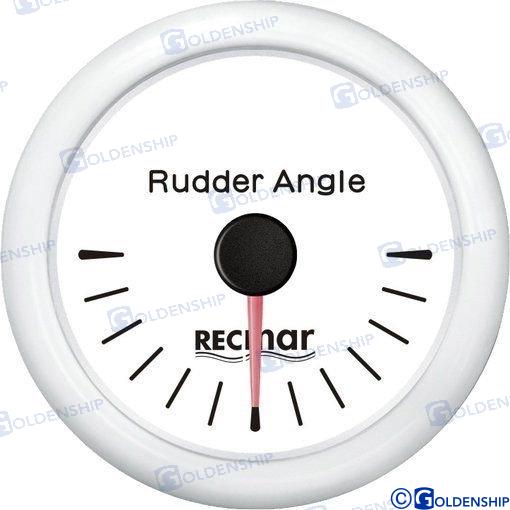 RUDDER ANGLE 0/190º R-L WHITE | RECKY09309 | INSTRUMENTATION | RECMAR