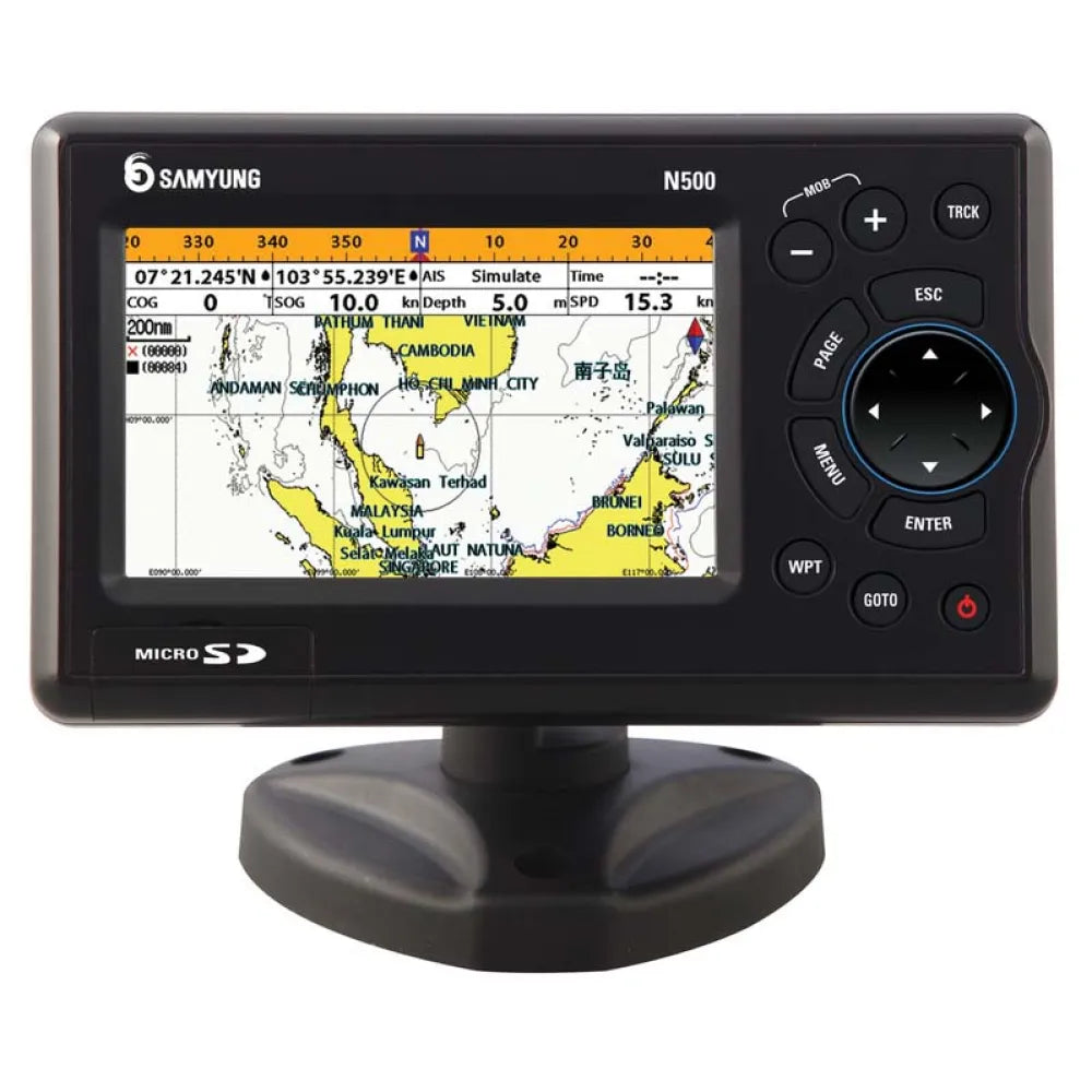 Samyung Samn500 Gps Navigator For Marine Use - 21Cm X 25Cm