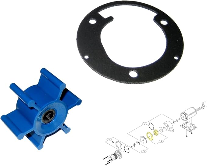 Kit Impulsor Macerator Sh94-571-00 | Shurflo Pump Replacement Part