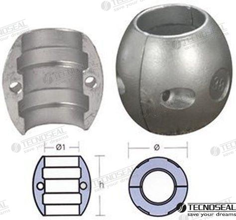 SHAFT ANODE 1 1/4 | TEN00507 | SHAFT | TECNOSEAL