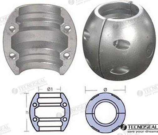 SHAFT ANODE 2 1/4 | TEN00516 | SHAFT | TECNOSEAL