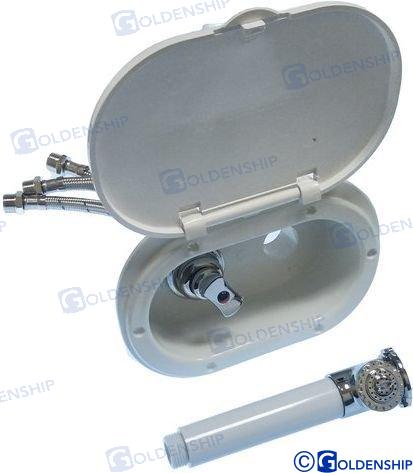 SHOWER BOX WITH C/H WATER MIXER | GS20232 | PUMPS | GOLDENSHIP