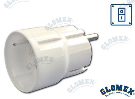 SMART PLUG - SWITCH ON AND OFF ELECTRICA | GLOZB207 | ANTENAS | GLOMEX