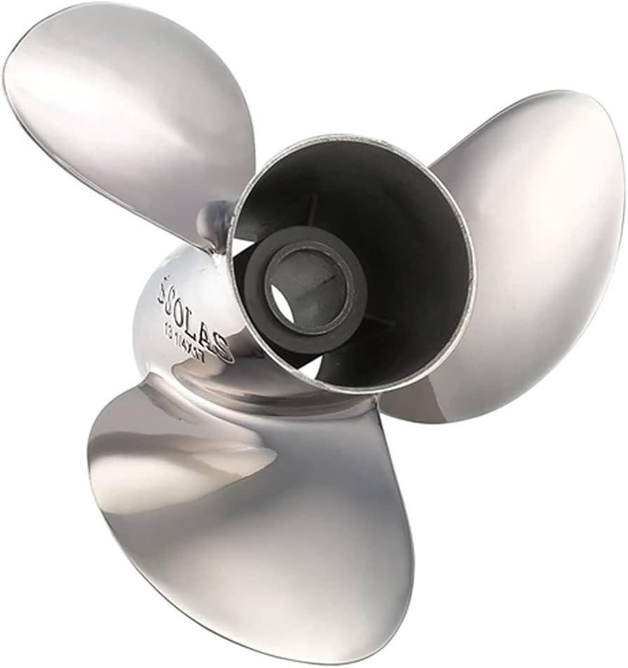 Solas Sol9532-140-19 Stainless Steel Propeller - 39.5Cm, Left Rotation