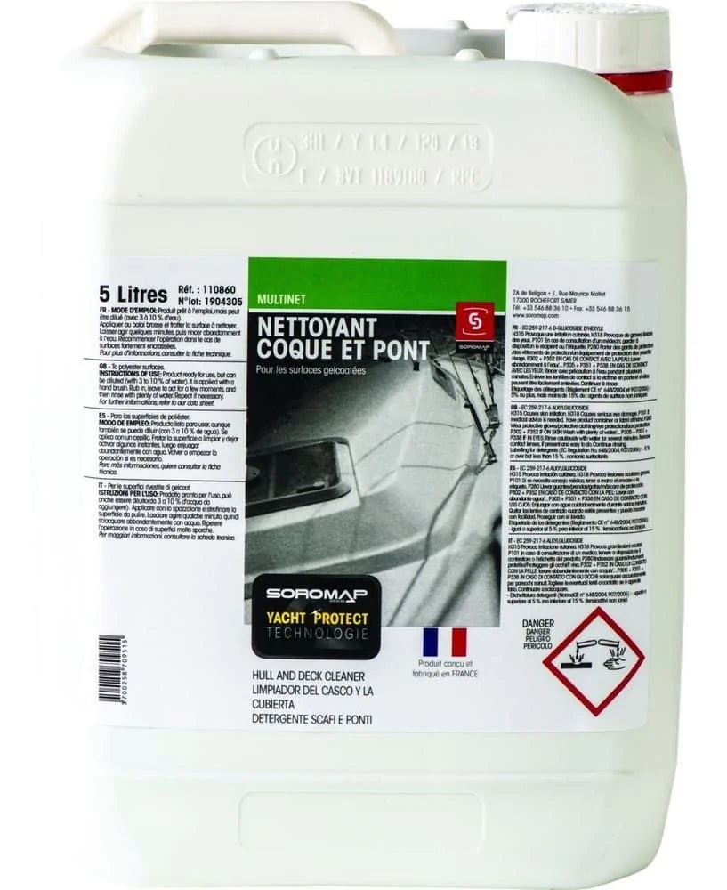 Cleaner Calnet 5L By Soromap | Sor110610 | Powerful Stain Remover