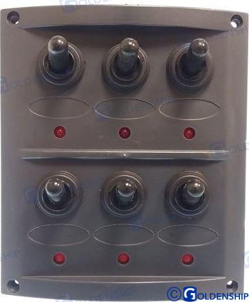 SPLASHPROOF SWITCH PANEL | GS11181 | ELECTRICAL | GOLDENSHIP