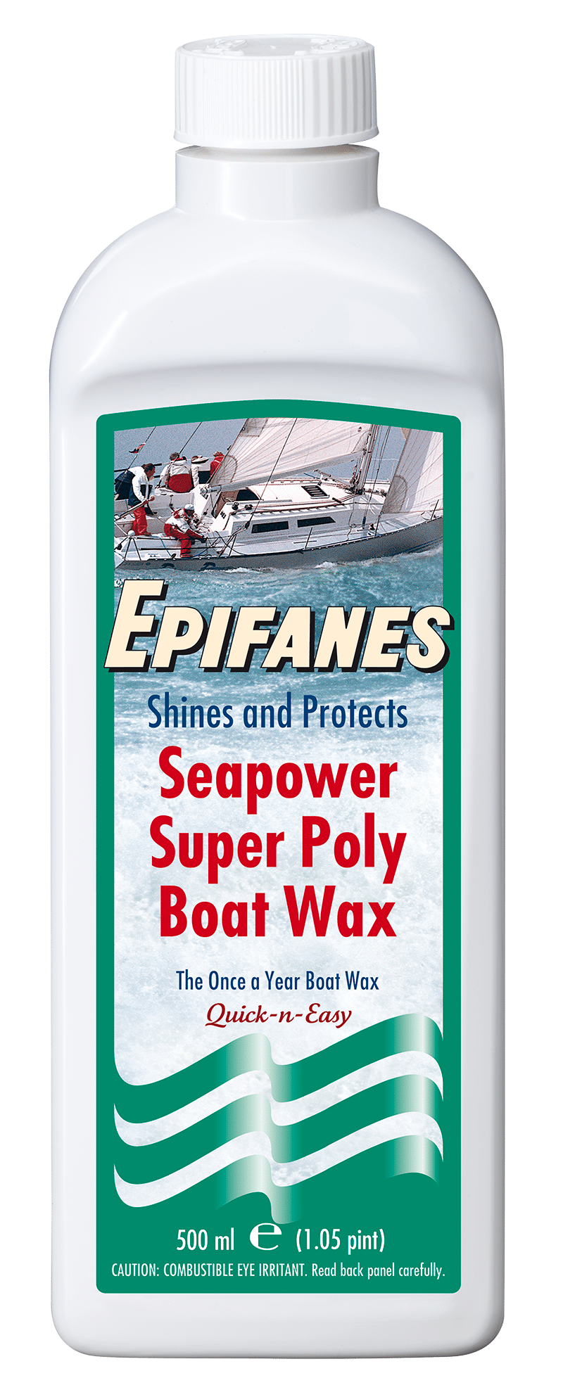 Seapower Super Poly Boat Wax 500Ml | Spspbw500 | Shine & Protect