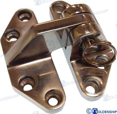 STAINLESS HATCHWAY HINGE MM67X73 | GS72102 | HARDWARE | GOLDENSHIP