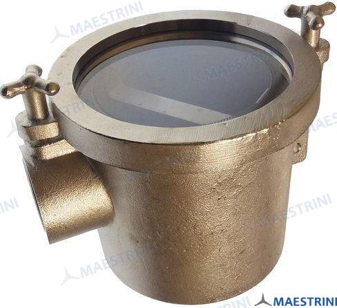 STAINLESS WATER FILTER 90º 1 1/2 | GS30396 | HULL | GOLDENSHIP