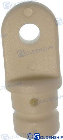 STANCHION EYE 7/8" NYLON WHITE (2) | GS72227 | HARDWARE | GOLDENSHIP