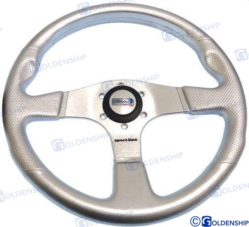 STEERING WHEEL ATLANTIC 350 MM. | GS41138 | STEERING WHEEL | GOLDENSHIP